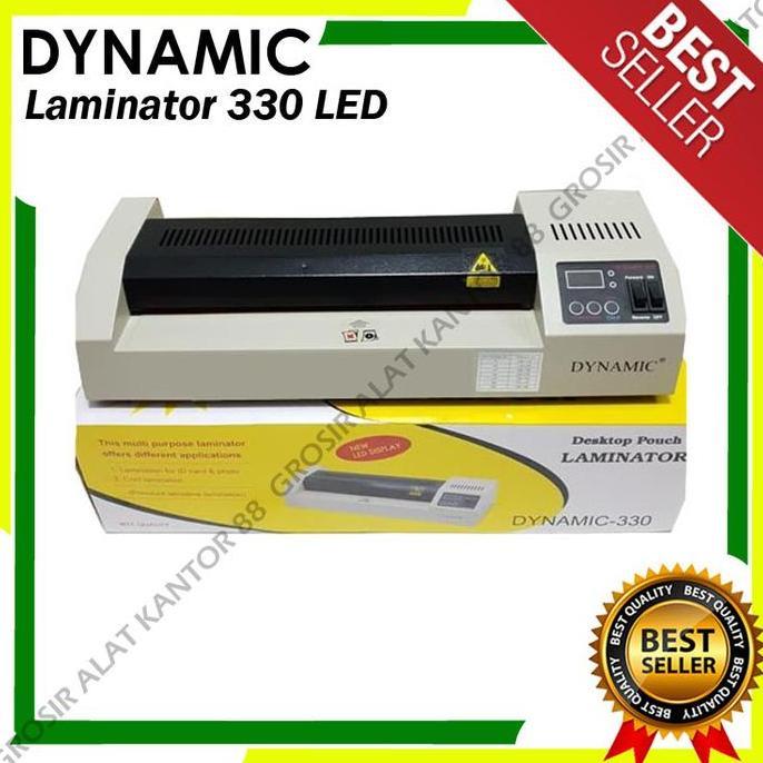 PROMO DISKON - Mesin Laminating DYNAMIC 330 LED - Laminator Dynamic 330LED