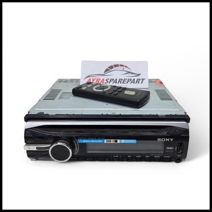 TERBARU HEADUNIT HEAD UNIT TAPE SINGLE DIN SONY XPLOD CDX-GT490US 