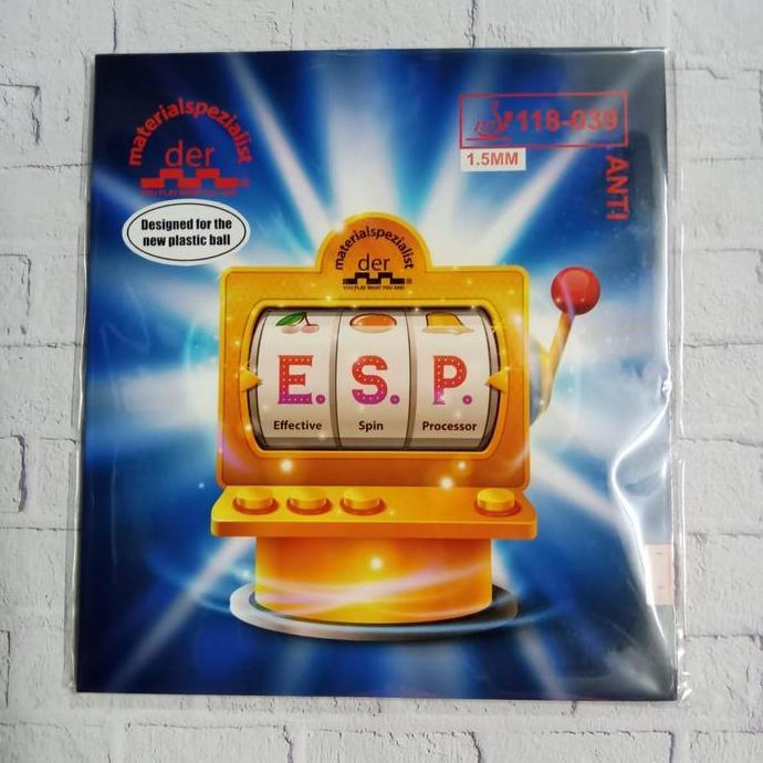 KARET BAT TENIS MEJA ANTI SPIN DER MATERIALSPEZIALIST ESP ORIGINAL