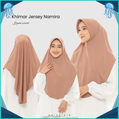 Dara Luxury | Namira | Hijab Instan Jersey Khimar Jersey Premium Hijab Menutup Dada