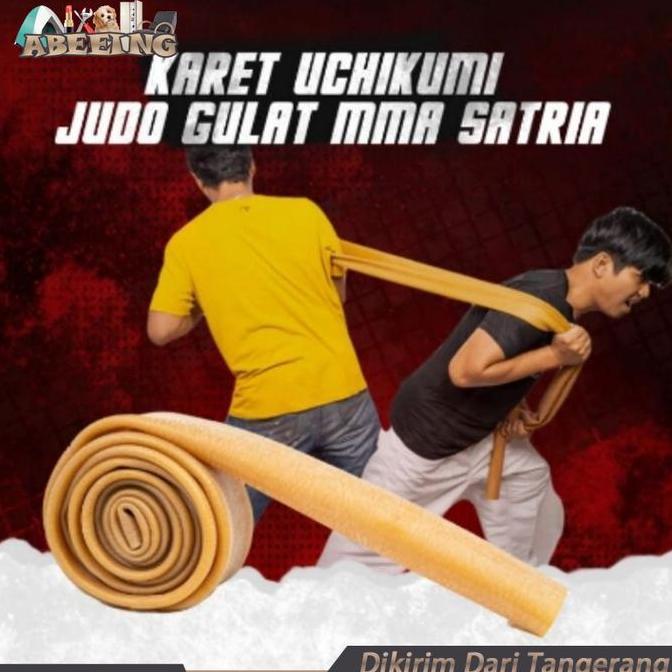 MALUKSHURE 2 Meter Karet Latihan Judo Gulat Uchikumi