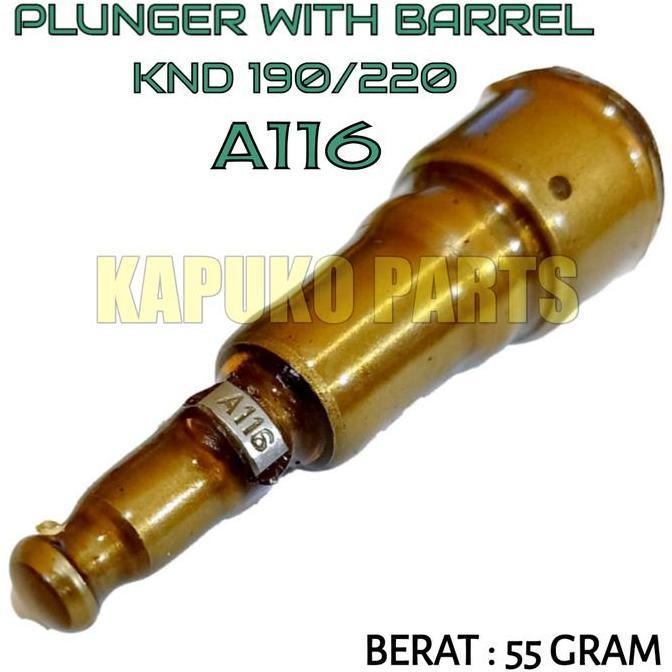 KND 190 KND 220 PLUNGER WITH BARREL KUBOTA