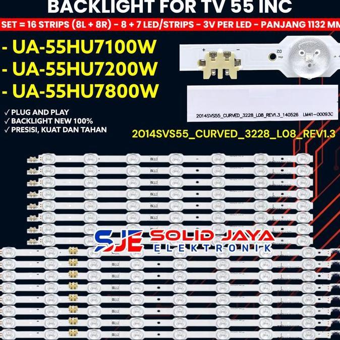 PROMO - BACKLIGHT TV LED 55 INCH UA55HU7100 UA55HU7200 UA55HU7800 55HU7100 55HU7200 55HU7800 55HU LA