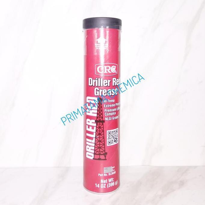 PROMO DISKON - CRC Driller Red Grease Extreme Pressure, stempet merah