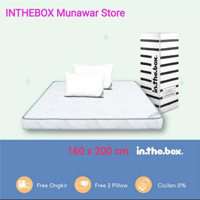 Kasur Busa INTHEBOX HYBRID 15 Ukuran 160x200 cm Queen
