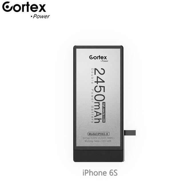BEBAS ONGKIR - Cortex Power Baterai iPhone 6S Double Power IC High Capacity Batre Batrai Baterai Bat
