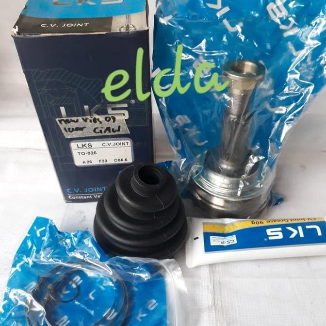 CV JOINT LUAR KOPEL LUAR TOYOTA NEW VIOS THN 2008 SIAP KIRIM