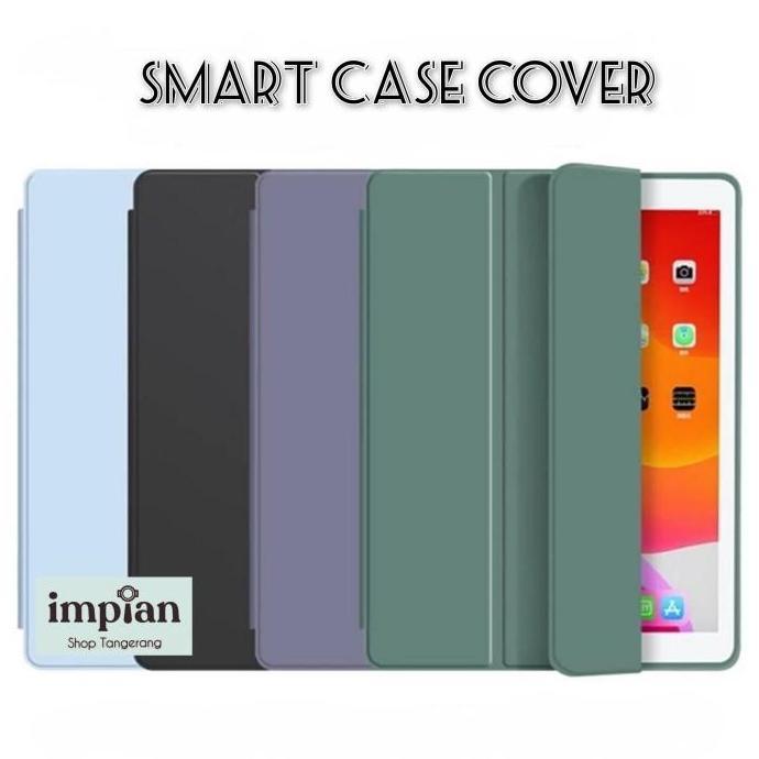TERBARU - Samsung Galaxy Tab A7 Lite - Smart Case With Slot Pen Holder Cover