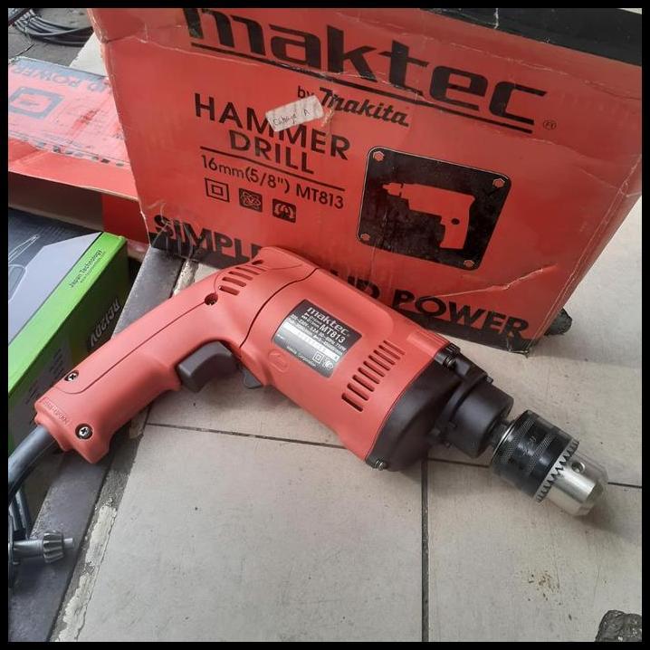 GRATIS ONGKIR HAMMER DRILL MAKTEC MT813 16MM MT 813 MAKITA BOR BETON TEMBOK 