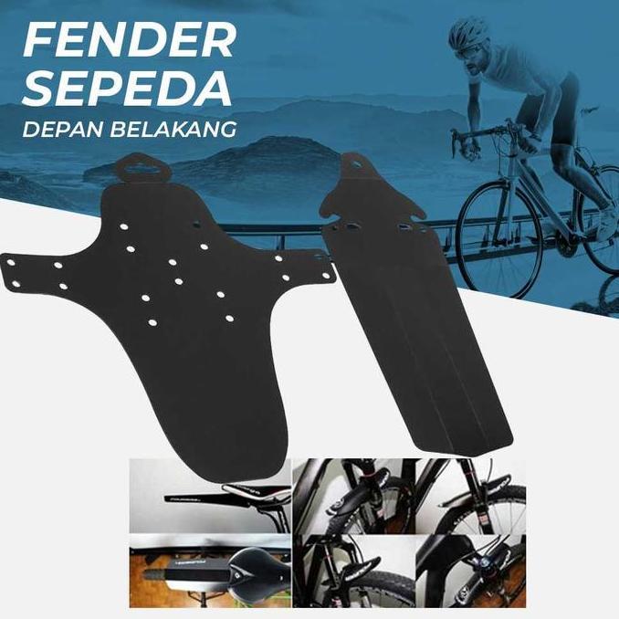 ZHOUCOZI Spakbor Sepeda Fender Depan Belakang Sepeda Gunung MTB