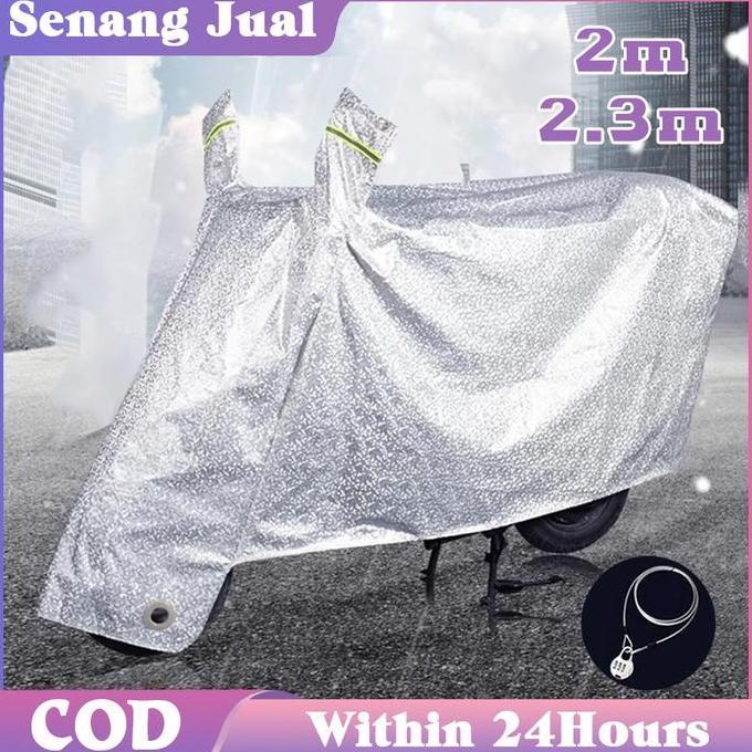 WESELTON Penutup Motor Anti Hujan Dan Panas / Cover Pelindung Motor / Sarung Penutup Sepeda Listrik