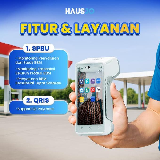 Mesin Edc Android Pax A930 Digitalisasi Spbu