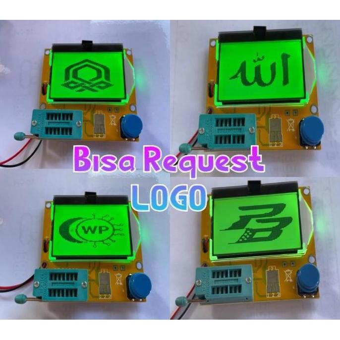 LCR-T4 Mega328 / ESR Meter Digital T4 SUDAH UPGRADE FIRMWARE