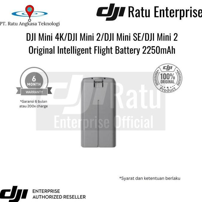 Battery Baterai Dji Mini 4K Dji Mini 2 Se Dji Mini 2 Dji Mini Se Original Intelligent Flight Battery