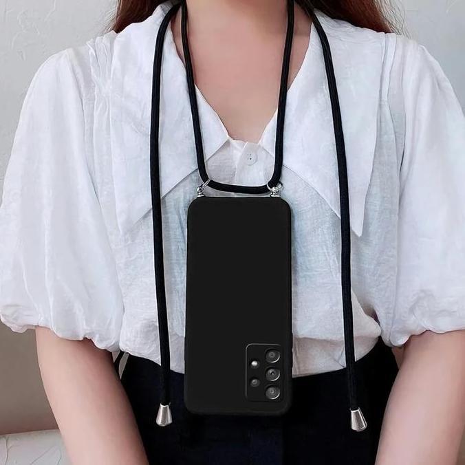 Sling Case Macaron Softcase Tali Samsung A33 A13 A73 A53 A23