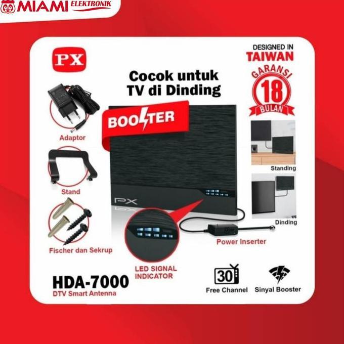 PROMO - DTV Smart Antena PX HDA7000 / Antena PX Booster HDA 7000 Kwalitas no 1