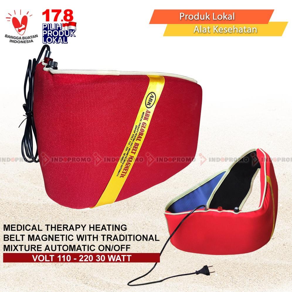 READY SABUK TERAPI PEMANAS ABK GLOBAL BELT MAGNETIK/ Bantal pemanas global/ abk global belt magnetic