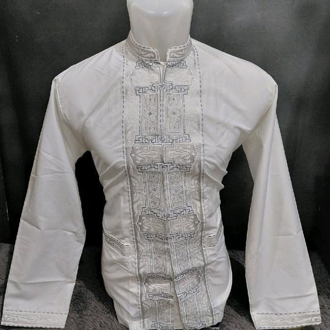 Terlaris, Hugo - Koko Tamer Original Exclusive Lengan Panjang Putih