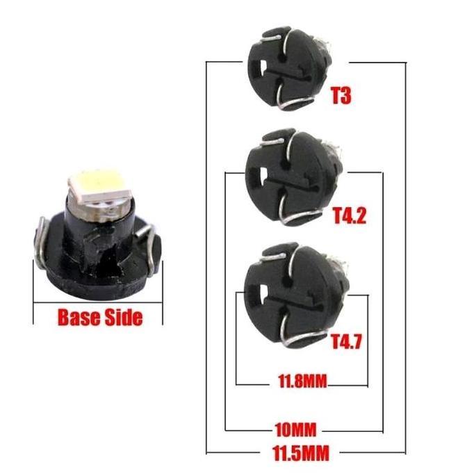 Promo Lampu Led Panel Ac Dashboard Speedometer T3 T4.2 T4.3 Wedge Mobil Cod