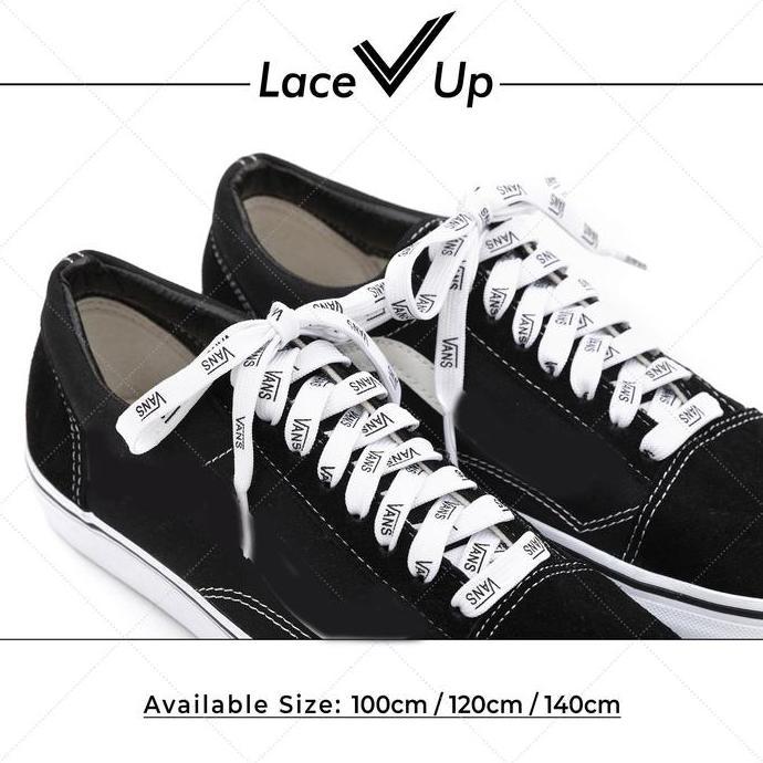 Tali Sepatu Flat Printed Vans Laces | Oldskool Shoelaces
