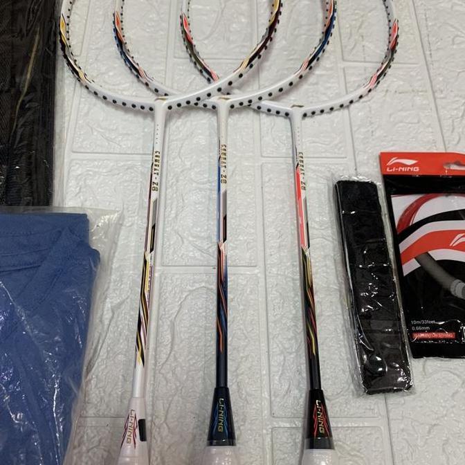 Raket Badminton Lining Li-Ning Combat Z8 Combat Z-8  Full Set Original