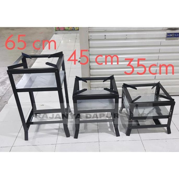 Jagrak kompor tinggi 45cm - meja kompor - meja siku- jagrak kompor cor
