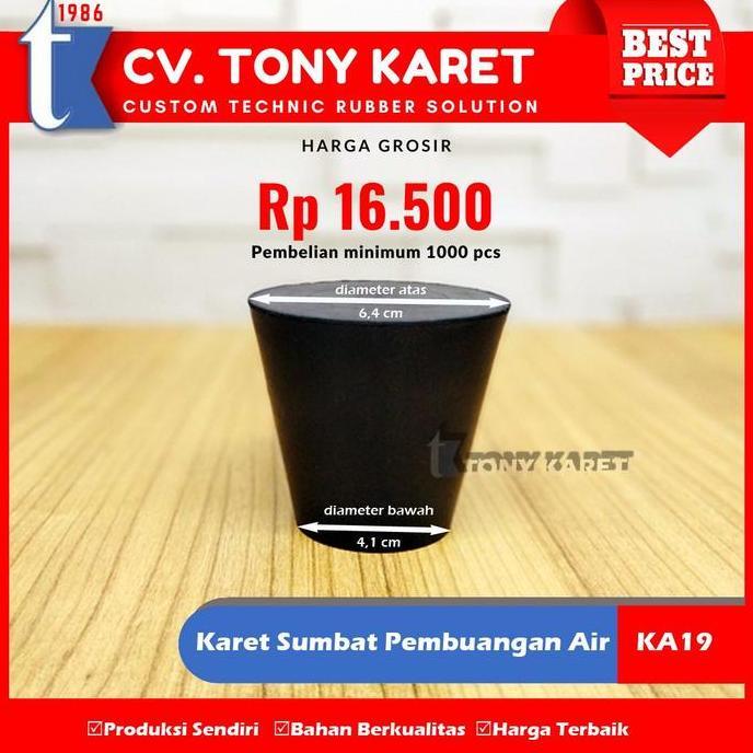 Waterwagen- Karet Sumbat Pembuangan Air