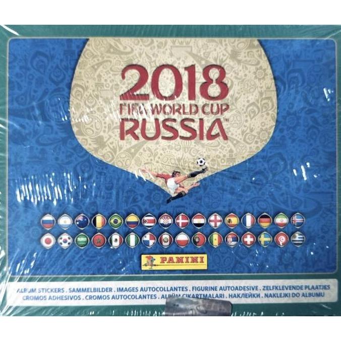 Panini 2018 FIFA World Cup Russia Official Sticker Collection Box (104 Packets)