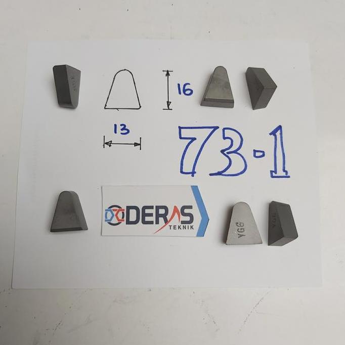 Ready Mata Widia YG6 Type 73-1 Cemented Carbide Betel Widia Mata Bor Sumur