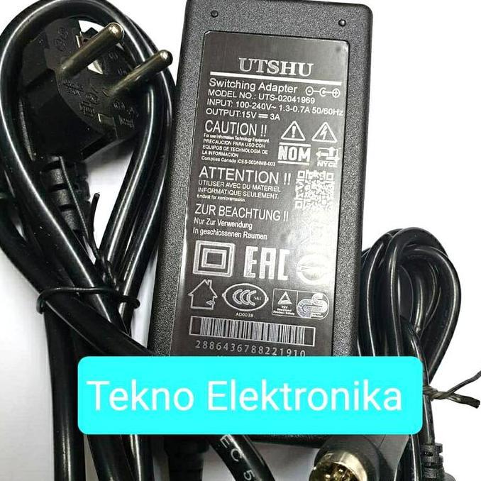 HARGA SAHABAT - Adaptor tv sharp aquos led lcd 15V 3A