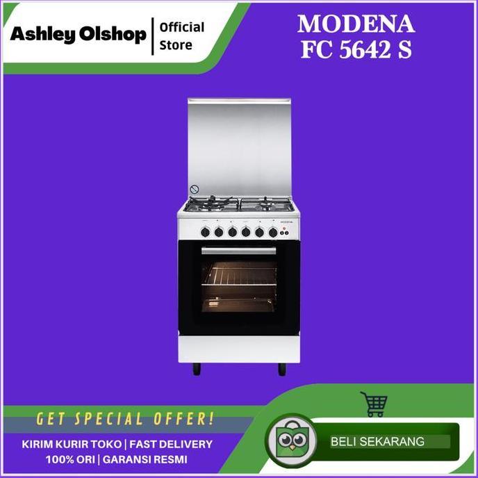 Kompor Standing Modena FC 5642 S Kompor 4 Tungku Modena FC5642S Freestanding Cooker [ORI]