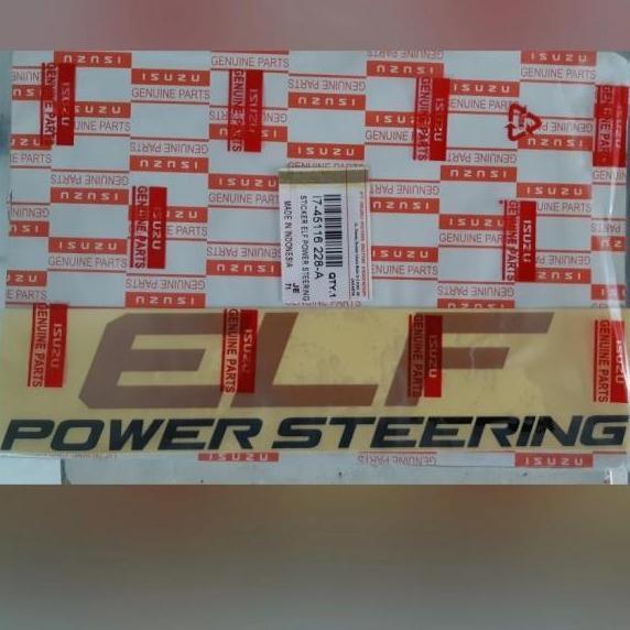 Stiker Kabin Isuzu Elf Power Steering