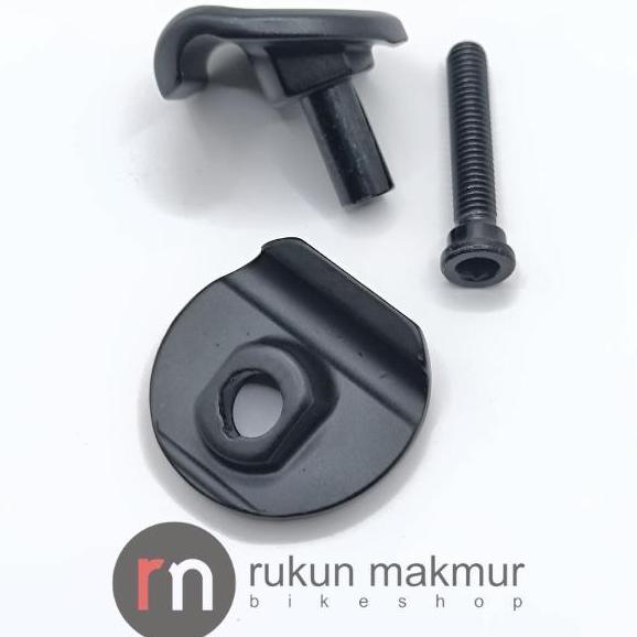 Promo Trek Bontrager 2 Bolt Seatpost Part Saddle Clamp Ear 7 x 7 mm For Rail Alloy Aluminum / Titani