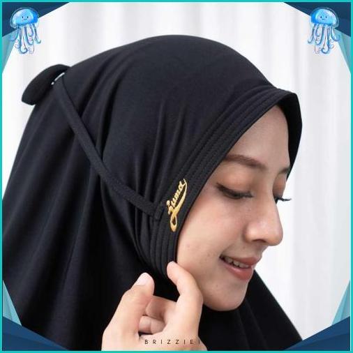 Juma Hijab Instan Jilbab Syria Tali Non Ped