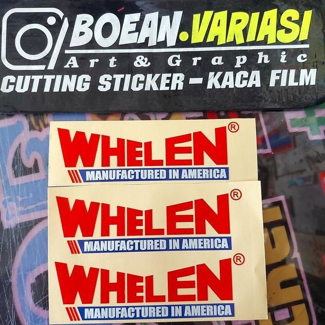Cutting sticker jdm sticker WHELEN