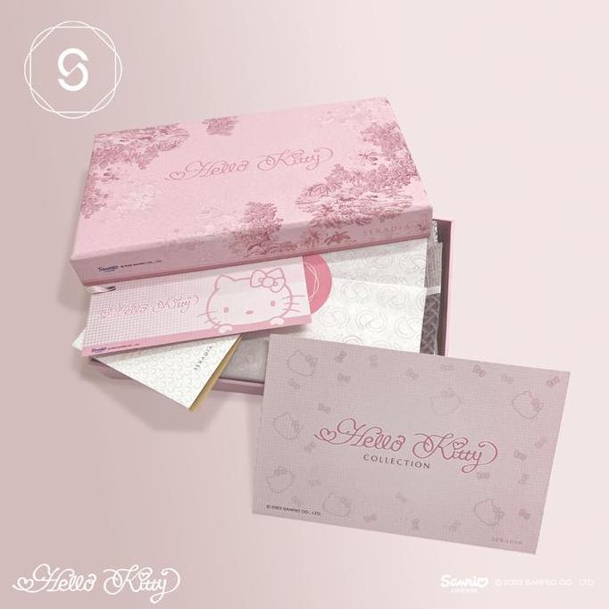 Seradia Hijab Segi Empat Voyage Hello Kitty Collection