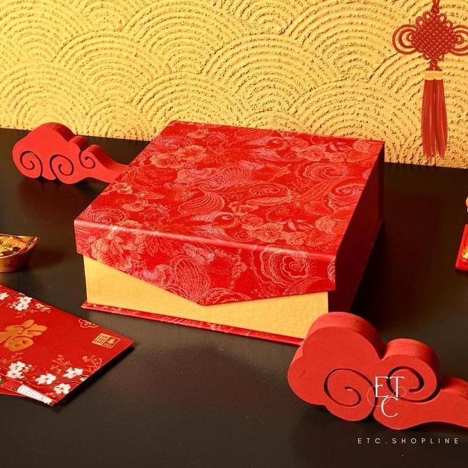 Picnpic- Hard Box Wallpaper & Printing 22228Cm Magnet Dasi | Box Kue Kotak Lapis Legit | Gift Hamper