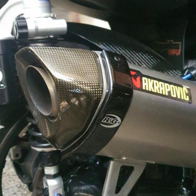 Pelindung knalpot exhaust guard protector slider Akrapovic by R&G