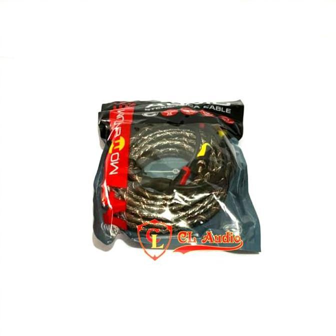 kabel rca mobil / Kabel Rca audio mobil MOMENTUM 5 Meter