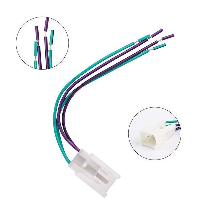 Soket Audio Toyota / Soket Audio Mobil Unit Mobil Male Female Soket Head Unit Toyota Avanza Innova Y