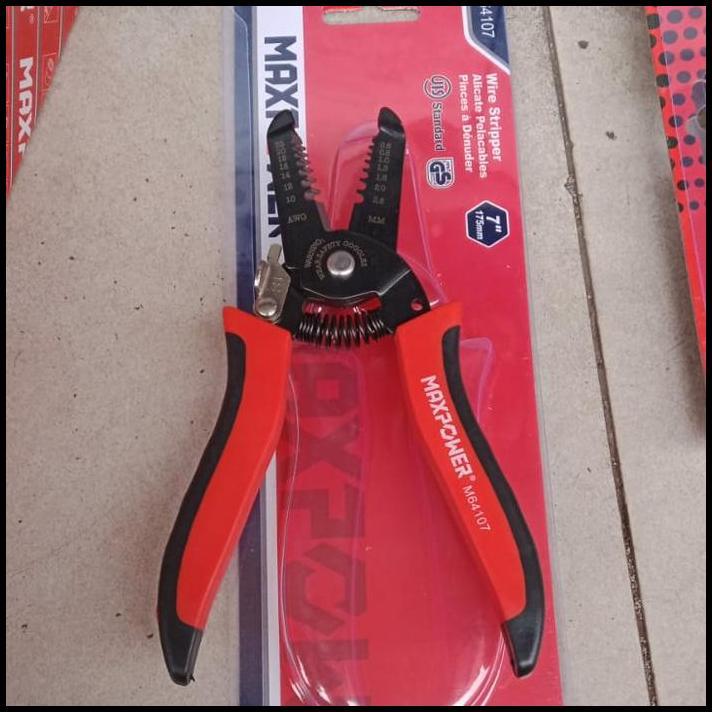 HOT DEAL TANG KUPAS KABEL MAXPOWER / WIRE STRIPPER / CRIMPER
