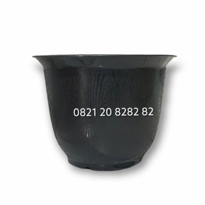 Pot Bunga Hitam 38cm Tebal Pot unik 38 grosir Pot Kebun indoor outdoor