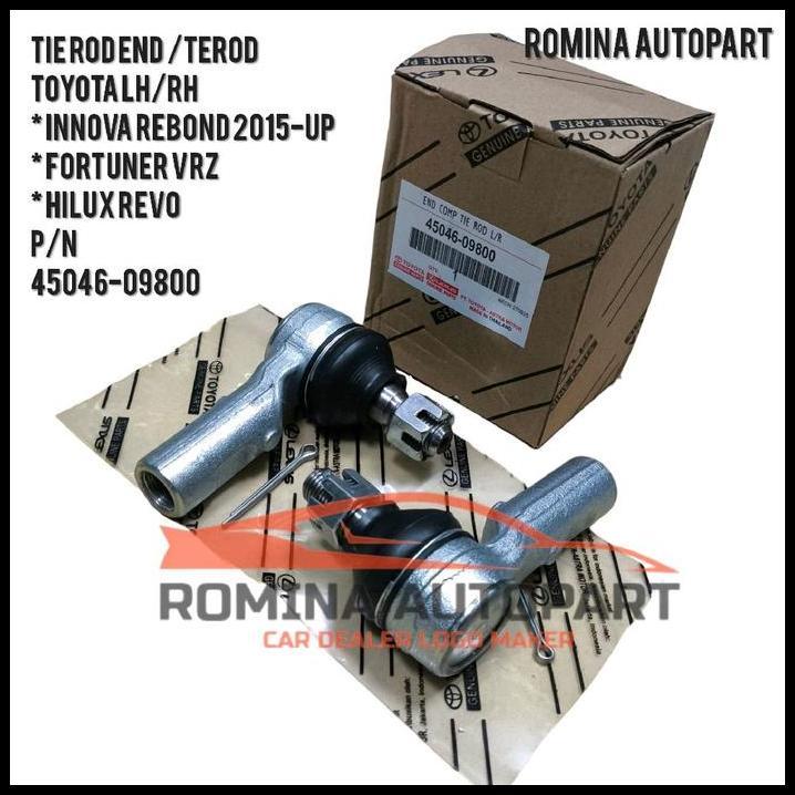 BEST DEAL TIE ROD END - TEROS TOYOTA INNOVA REBOND 2015-UP - FORTUNER VRZ HILUX REVO ORIGINAL 1SET 