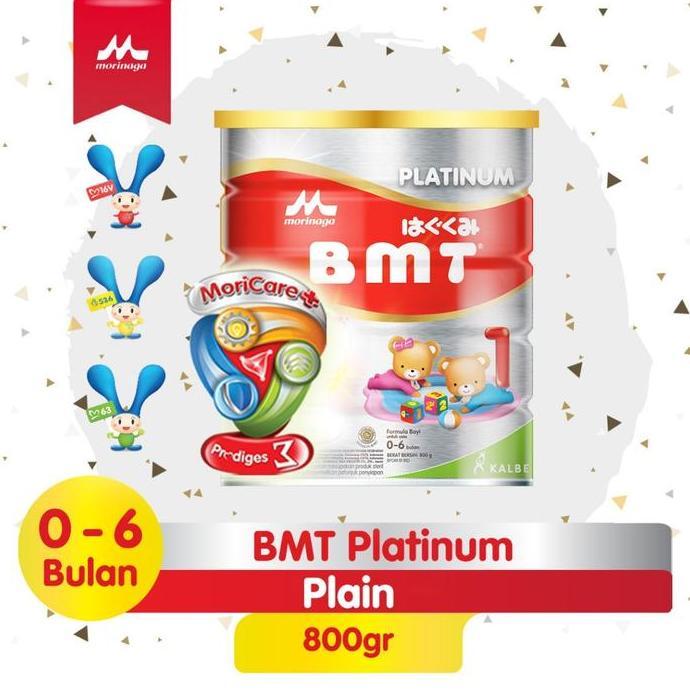 Morinaga Bmt Platinum 800Gr - Bmt Susu Formula Usia 0-6 Bulan 800 Gr
