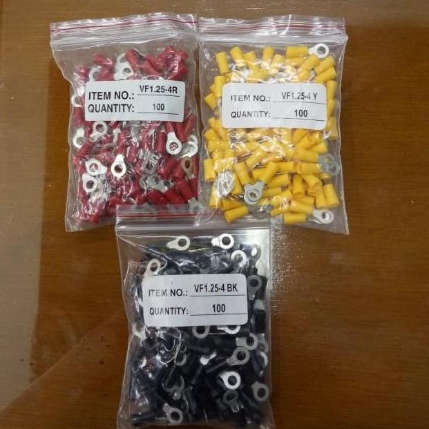 Promo Skun O Skun Ring 1,25-4 Warna / Skun Kabel 1,5Mm Cod
