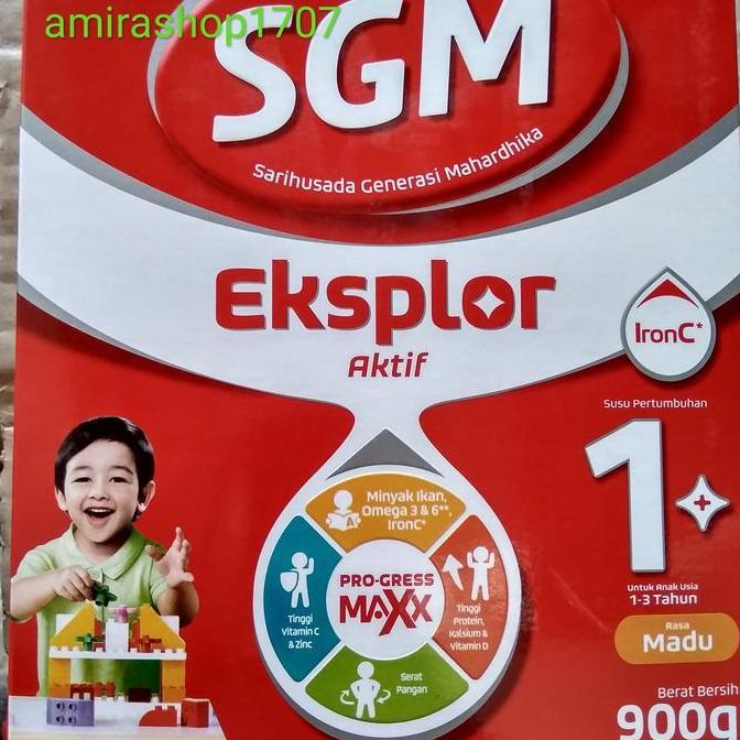 Susu Sgm Eksplor 1 Plus 900Gr Madu