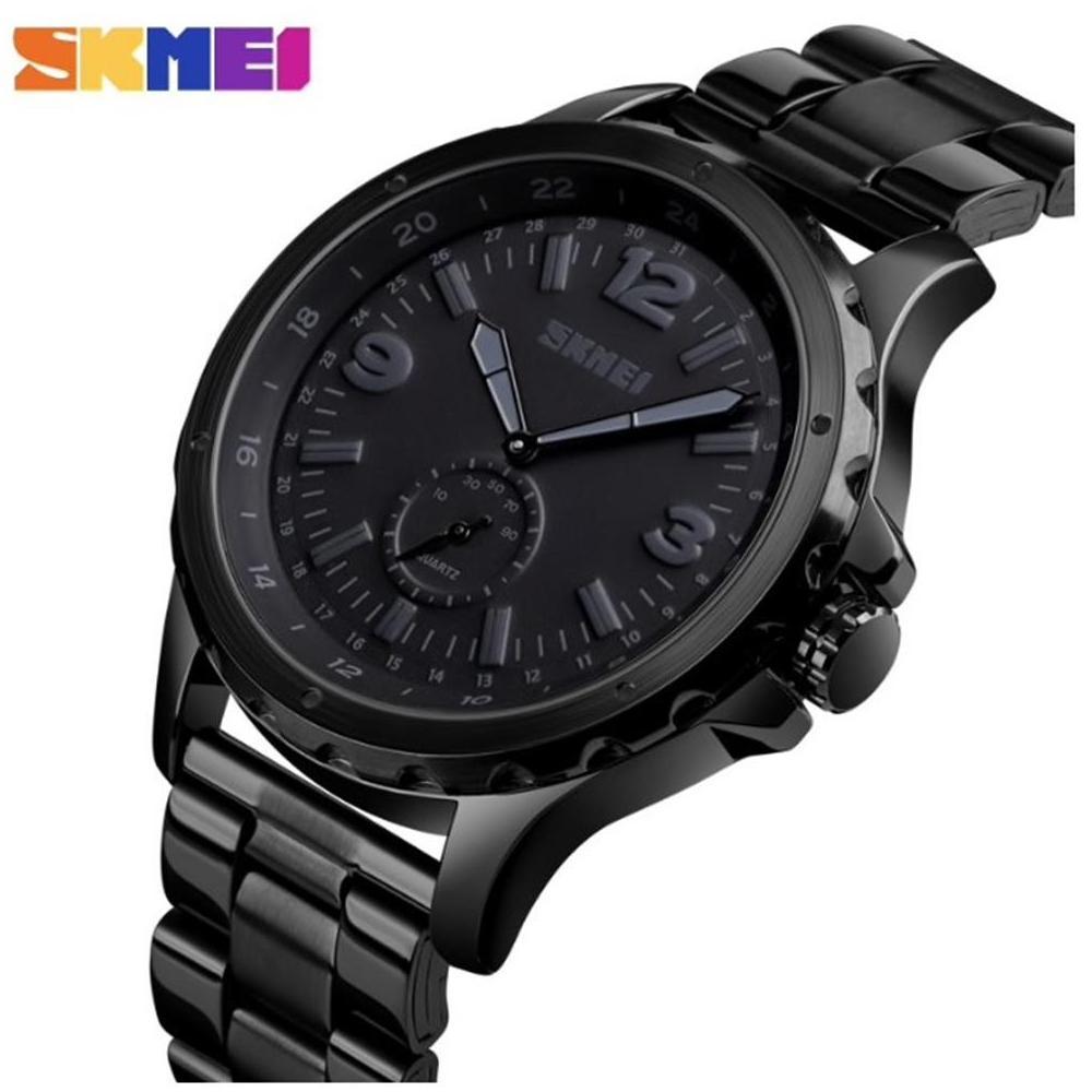 Jam Tangan Pria / SKMEI 1513 Black Men Analog  / Jam Tangan Analog Original / SKMEI
