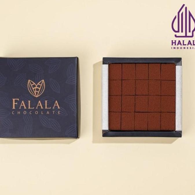 Small Dark Chocolate Premium Falala Chocolate | Cokelat Coklat Jepang