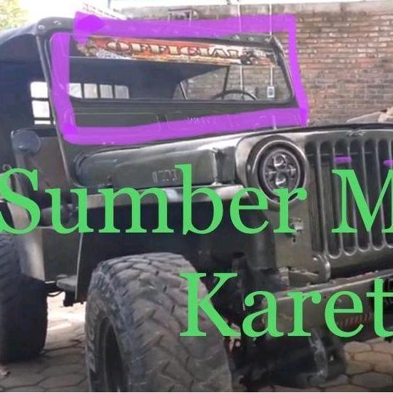 MURAH KARET KACA DEPAN KACA MUKA WILLYS