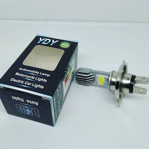 Lampu Led 2Sisi H4 Lampu Utama Motor Warna Putih Motor Sport